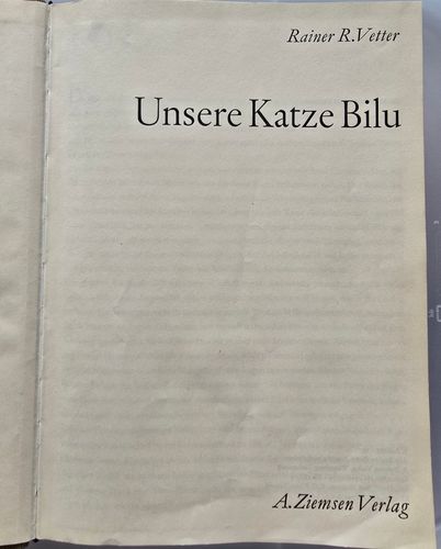 Unsere Katze Bilu