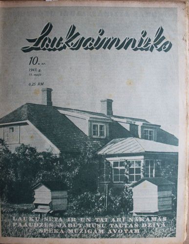 Lauksaimnieks. 1943g. Nr. 10