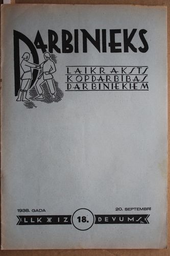 Darbinieks 1938g. Nr.18