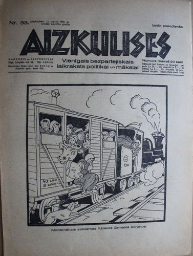 Aizkulises.  1931 g. Nr. 33