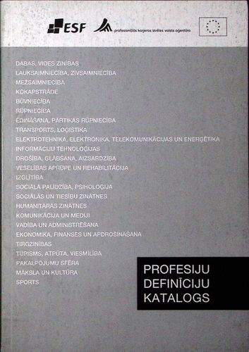 Profesiju definīciju katalogs