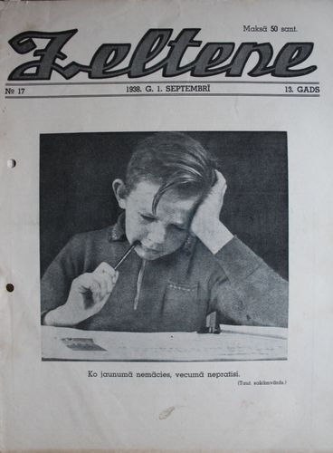 Zeltene. 1938  g. Nr. 17