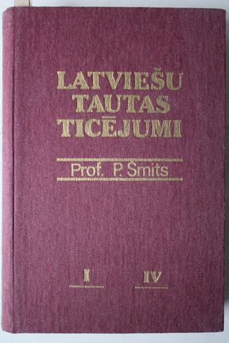 Latviešu tautas ticējumi. IV daļa.