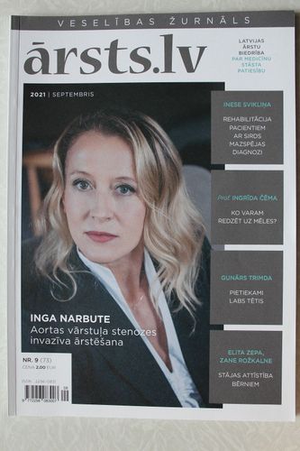 Ārsts.lv  2021g.septembris.