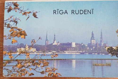 Rīga rudenī / atklātnes 14gb.