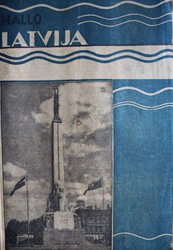 Hallo Latvija.  1941 g. Nr. 3.
