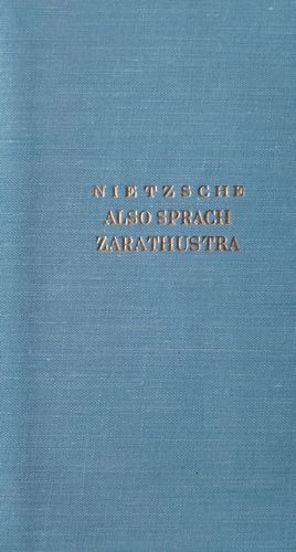 Also sprach Zarathustra