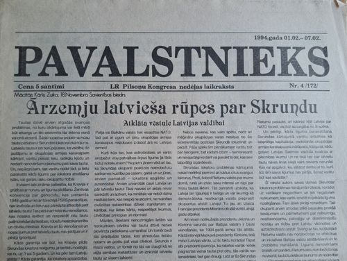 Pavalstnieks 1.-7./02/1994