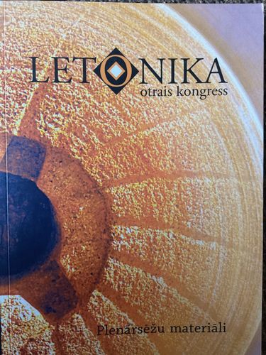 Plenārsēžu materiāli. Letonika - otrais kongress
