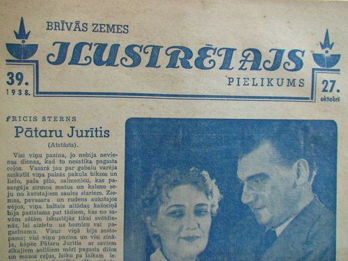 Brīvās Zemes Ilustrētais Pielikums. 1938 g. Nr.39