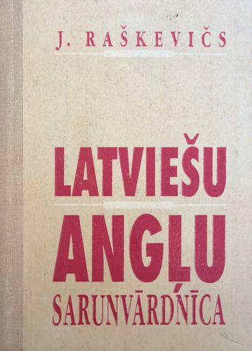 Latviešu angļu sarunvārdnīca