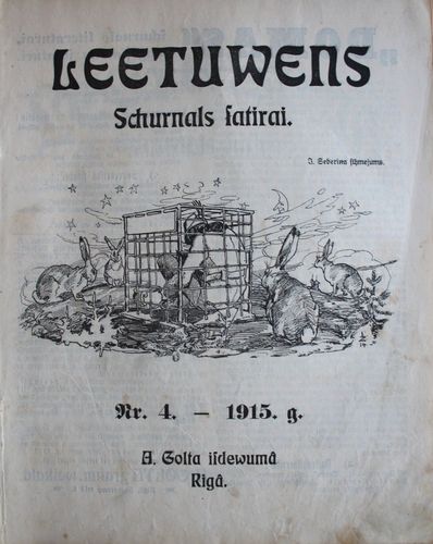 Lietuvēns. 1915 g. Nr. 4