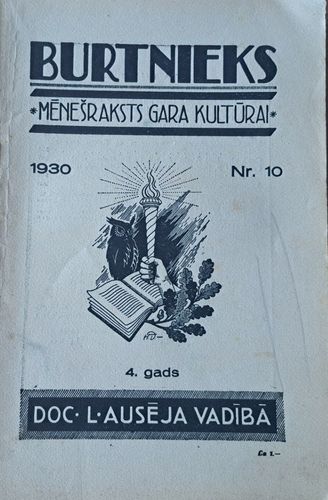 Burtnieks Nr. 10 1930
