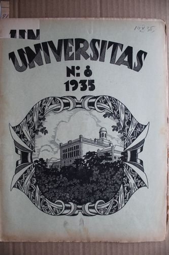 Universitas 1935 g. Nr.8
