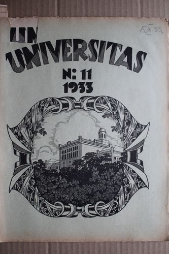 Universitas 1933 g. Nr. 11