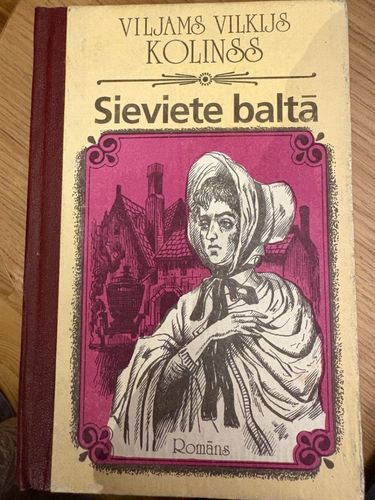 Sieviete baltā
