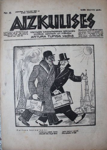 Aizkulises.  1934 g. Nr.  6