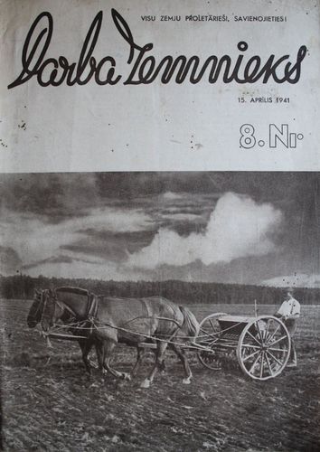 Darba Zemnieks. 1941 g. Nr. 8