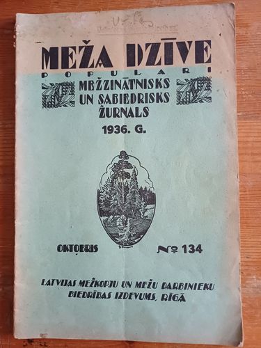MEŽA DZĪVE 1936.g.oktobris