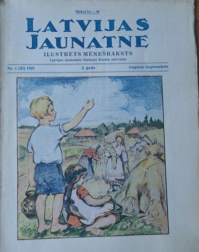 Latvijas Jaunatne Nr. 25 8/9/1926