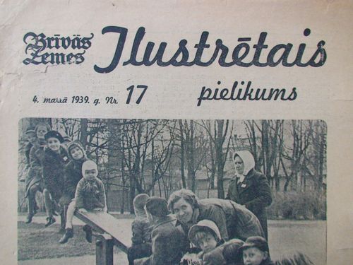 Brīvās Zemes Ilustrētais Pielikums. 1939 g. Nr.17