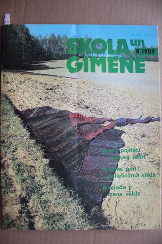 Skola un Ģimene.  1989g. Nr.8.