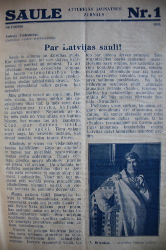 Saule. 1933g.Nr.1-3. 1934g. Nr.4-7.