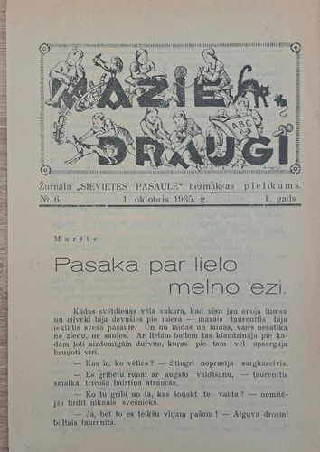 Mazie draugi 1/10/1935