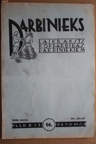 Darbinieks 1938g. Nr.14