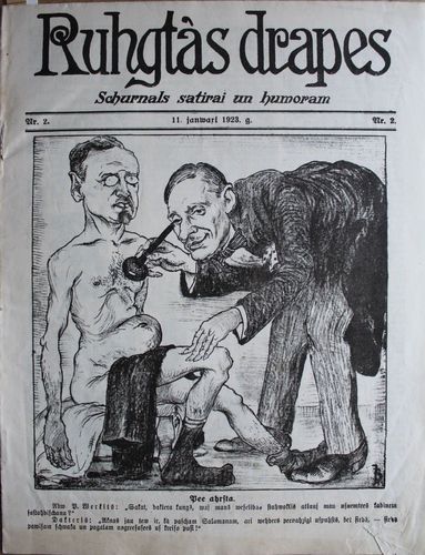 Rūgtās Drapes. 1923 g.  Nr.2