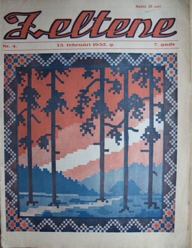 Zeltene. 1932  g. Nr. 4