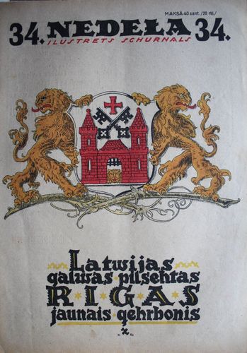 Nedēļa. 1923 g. Nr. 34