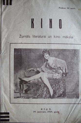 Kino. 1929 g. Nr.1.