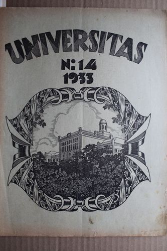 Universitas 1933 g. Nr. 14