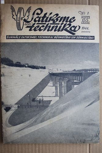 Satiksme un Technika. 1944 g. Nr.1