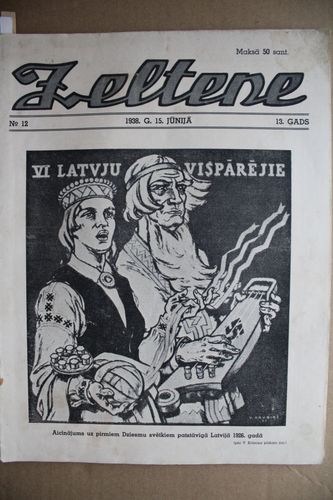 Zeltene. 1938  g. Nr. 12
