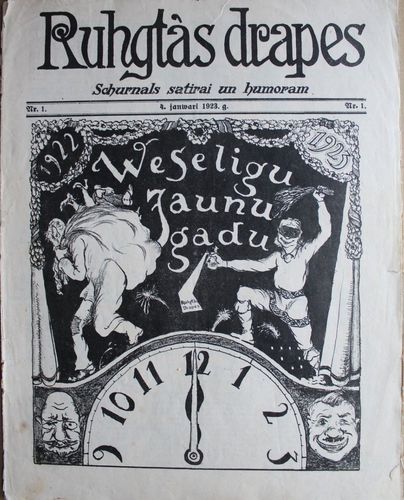 Rūgtās Drapes. 1923 g.  Nr.  1