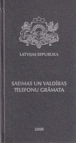Saeimas un valdības telefonu grāmata