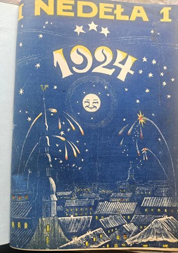 Ilustrēts žurnāls " Nedēļa" 1924. Nr.1-36
