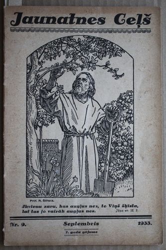 Jaunatnes Ceļš. 1933 g. Nr.9