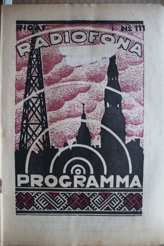 Rīgas Radiofona Programma. 1932 g. Nr. 111