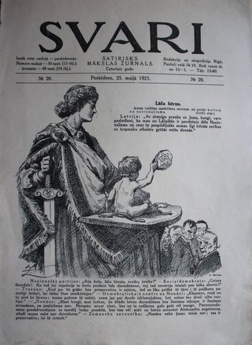 Svari. 1923 g. Nr.  20