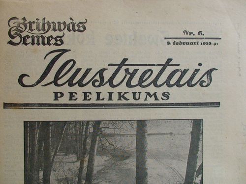 Brīwās Zemes Ilustretais Pielikums. 1935 g. Nr.6