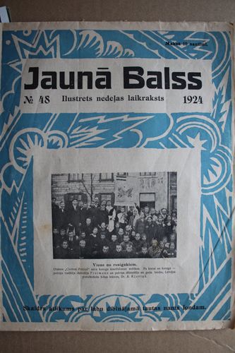 Jaunā Balss. 1924 g. Nr. 48