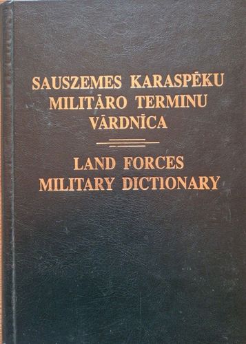 Sauszemes karaspēku militāro terminu vārdnīca 