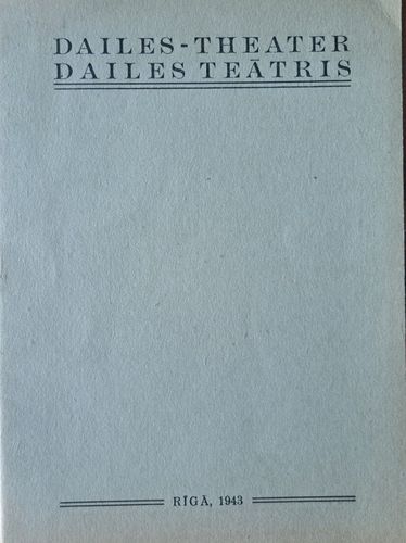 Dailes teātris Nr. 5 1942/1943