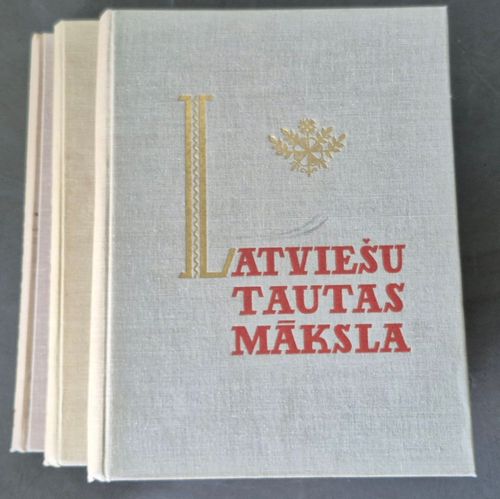Latviešu tautas māksla (3 sējumos)