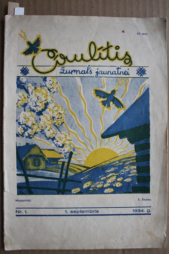 Cīrulītis. 1934 g. Nr. 1.