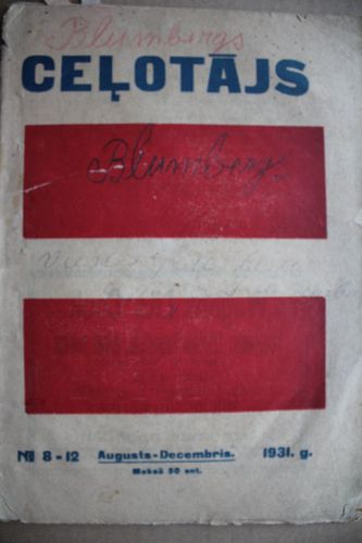 Ceļotājs. 1931 g.Nr. 8-12.