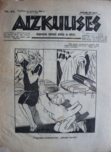 Aizkulises.  1928 g. Nr.44